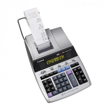 Canon Printing Calculator MP 1411-LTSC, with ink ribbon, white